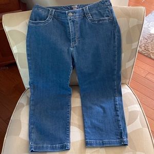 Chico’s Navy Blue Capri Jeans